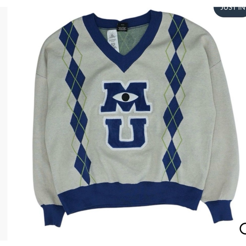 Disney Parks x Her Universe Monsters University Long Sleeve V-Neck Sweater
